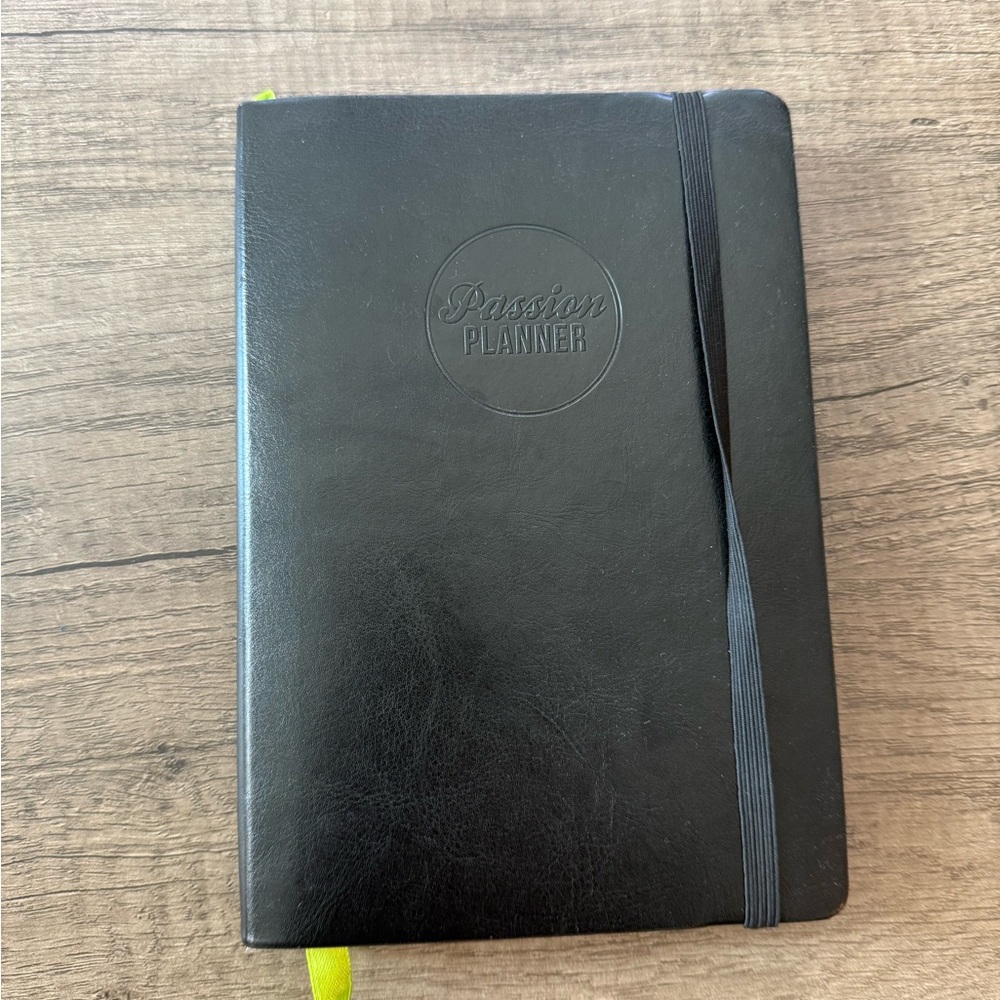 Passion Planner daily  Notebook Undated